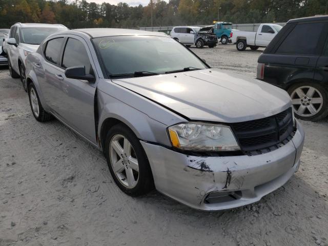 DODGE AVENGER SE 2013 with VIN 1C3CDZABXDN648920 - Photo from auction