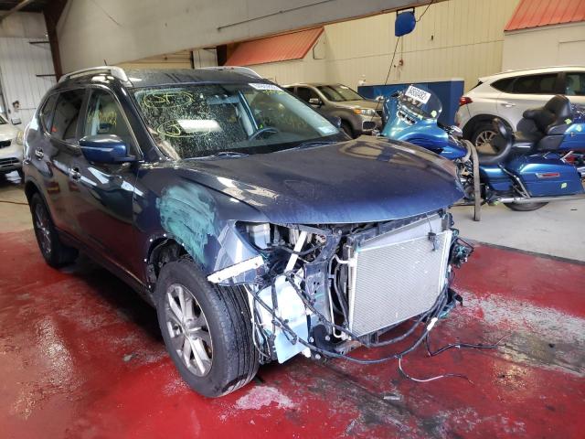 NISSAN ROGUE S 2015 with VIN KNMAT2MV3FP550287 - Photo from auction