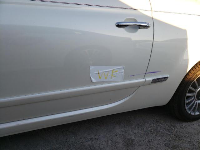 Photo 9 from auction – 2012 FIAT 500 LOUNGE with VIN 3C3CFFERXCT265090