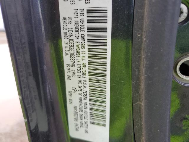 Photo 10 from auction – 2014 JEEP COMPASS LA with VIN 1C4NJCEB3ED628746