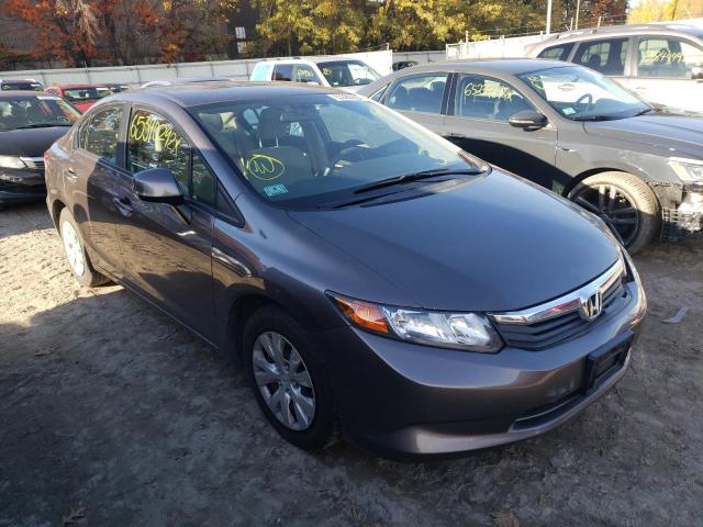 HONDA CIVIC LX 2012 with VIN 2HGFB2F59CH610046 - Photo from auction
