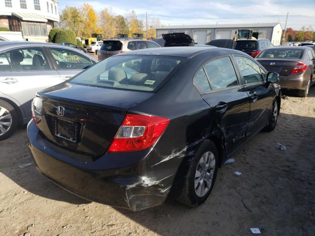 Photo 4 from auction – 2012 HONDA CIVIC LX with VIN 2HGFB2F53CH552144