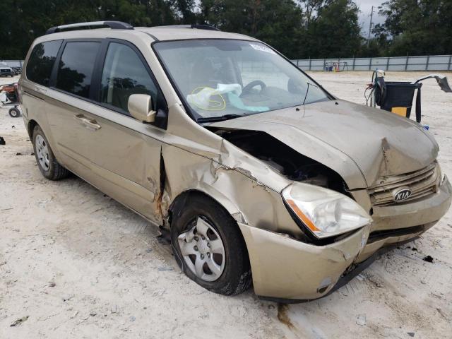 KIA SEDONA EX 2009 with VIN KNDMB233296291706 - Photo from auction