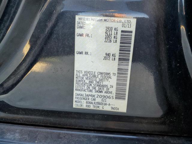 Photo 10 from auction – 2013 NISSAN ALTIMA 2.5 with VIN 1N4AL3AP4DC209065