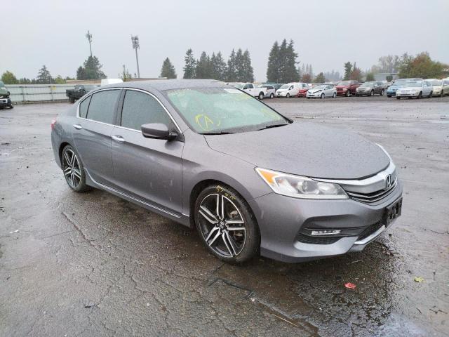 Photo 1 from auction – 2016 HONDA ACCORD SPO with VIN 1HGCR2F52GA095474