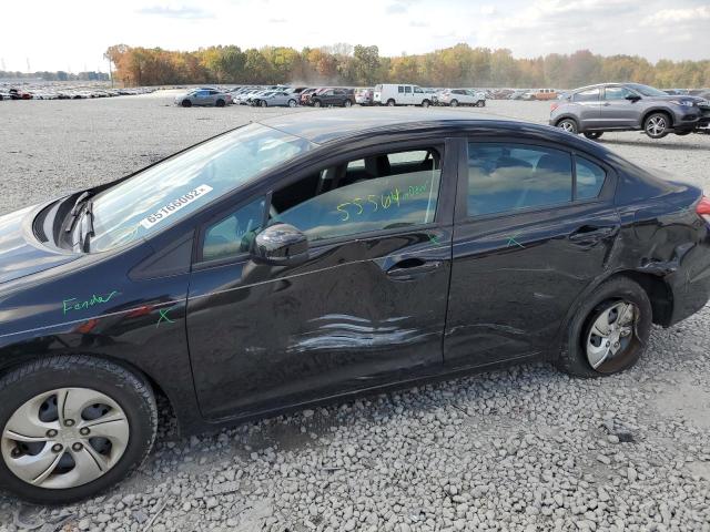 Photo 9 from auction – 2013 HONDA CIVIC LX with VIN 19XFB2E59DE056004