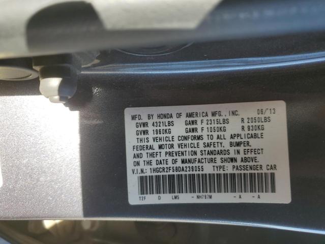 Photo 10 from auction – 2013 HONDA ACCORD SPO with VIN 1HGCR2F58DA239055