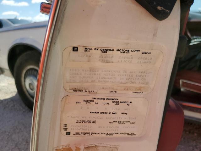 Photo 10 from auction – 1985 CADILLAC SEVILLE with VIN 1G6KS6980FE810791