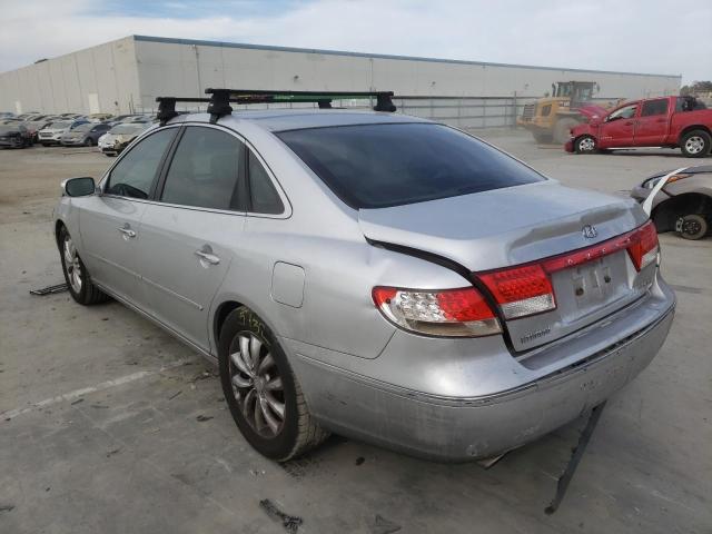 Photo 3 from auction – 2007 HYUNDAI AZERA SE with VIN KMHFC46F87A186617
