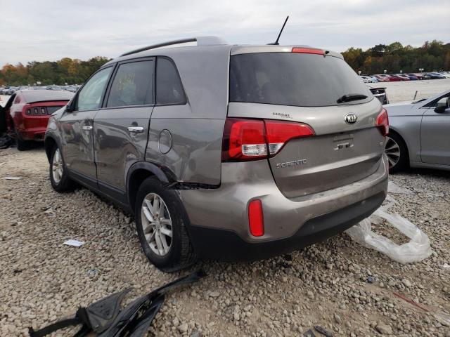 Photo 3 from auction – 2015 KIA SORENTO LX with VIN 5XYKTCA63FG631350