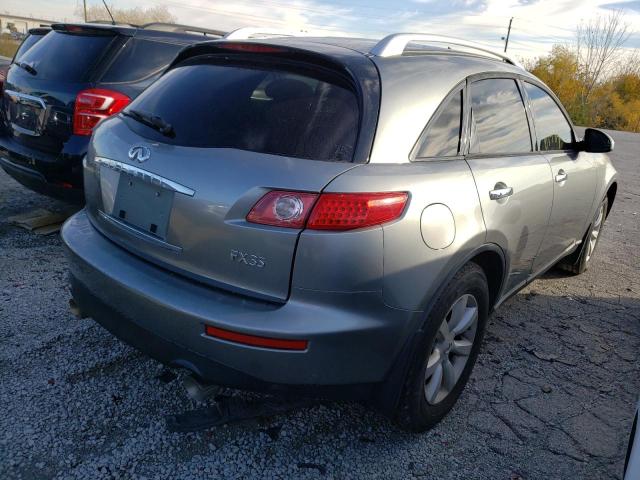 Photo 4 from auction – 2004 INFINITI FX35 with VIN JNRAS08U54X110321