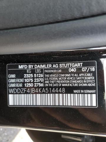 Photo 10 from auction – 2019 MERCEDES-BENZ E 300 with VIN WDDZF4JB4KA514448