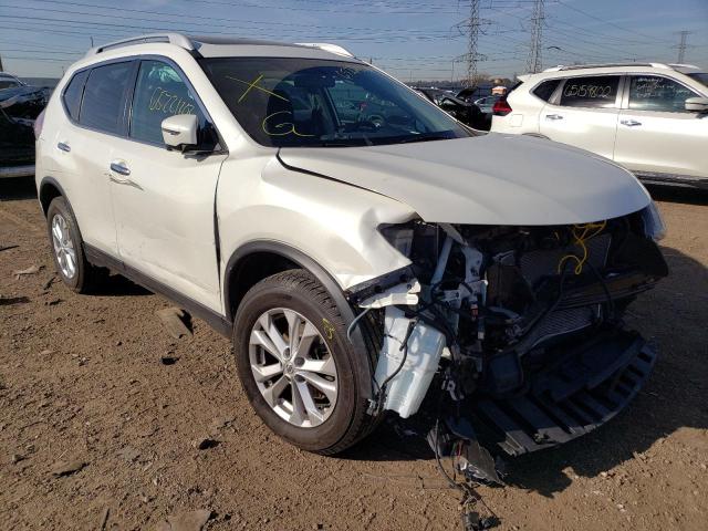 NISSAN ROGUE S 2016 with VIN 5N1AT2MV7GC845381 - Photo from auction