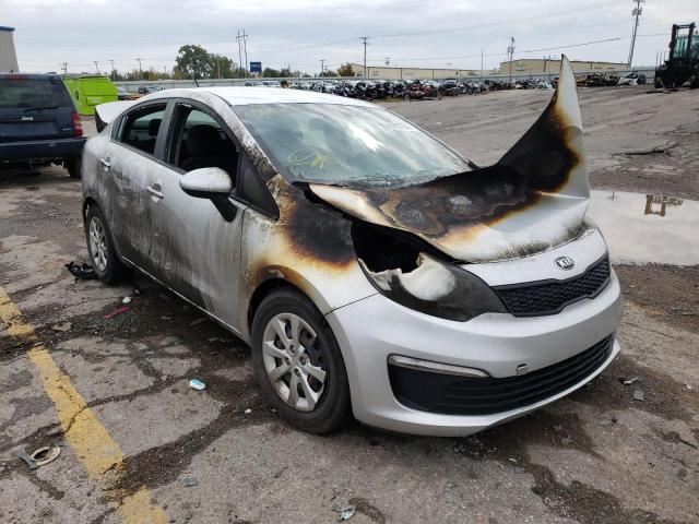 KIA RIO LX 2016 with VIN KNADM4A32G6691705 - Photo from auction