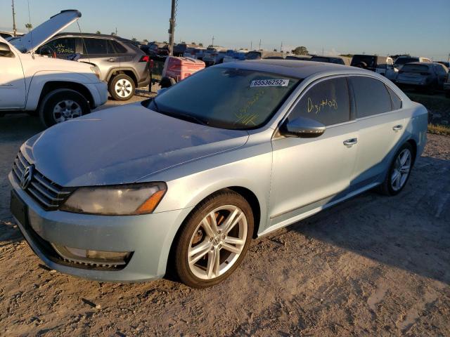 VOLKSWAGEN PASSAT SEL 2012 with VIN 1VWCN7A30CC037761 - Photo from auction