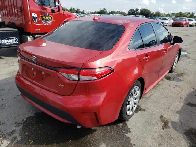 Photo 4 from auction – 2020 TOYOTA COROLLA LE with VIN 5YFEPRAE7LP119867