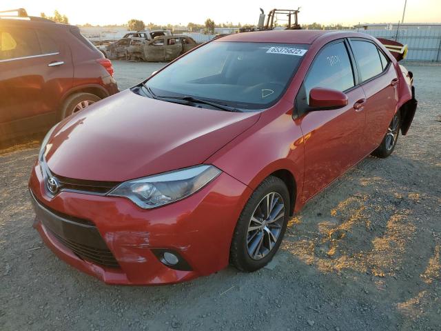 Photo 2 from auction – 2016 TOYOTA COROLLA L with VIN 5YFBURHE0GP450684
