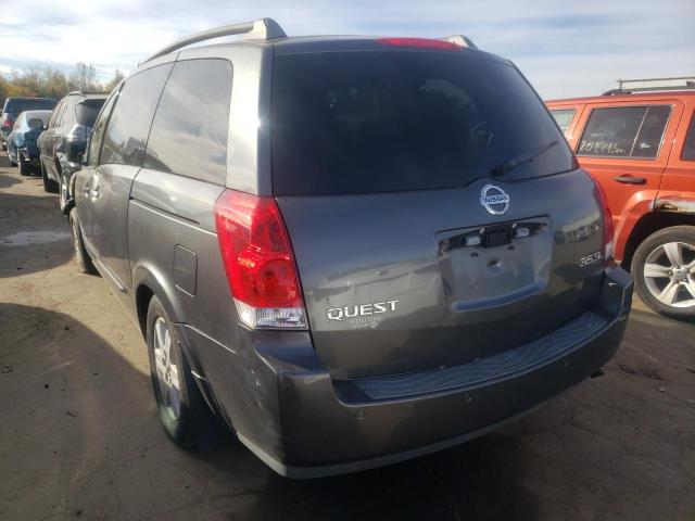 Photo 3 from auction – 2005 NISSAN QUEST S with VIN 5N1BV28U65N119206