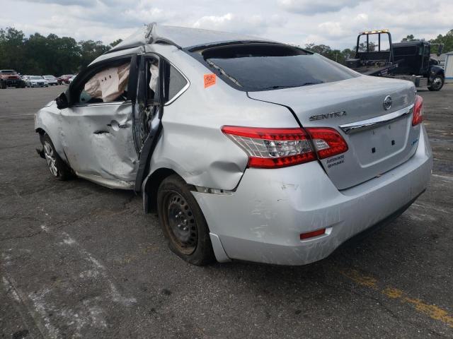 Photo 3 from auction – 2014 NISSAN SENTRA S with VIN 3N1AB7AP6EY215210