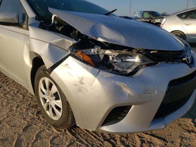 Photo 9 from auction – 2015 TOYOTA COROLLA L with VIN 2T1BURHE6FC466158