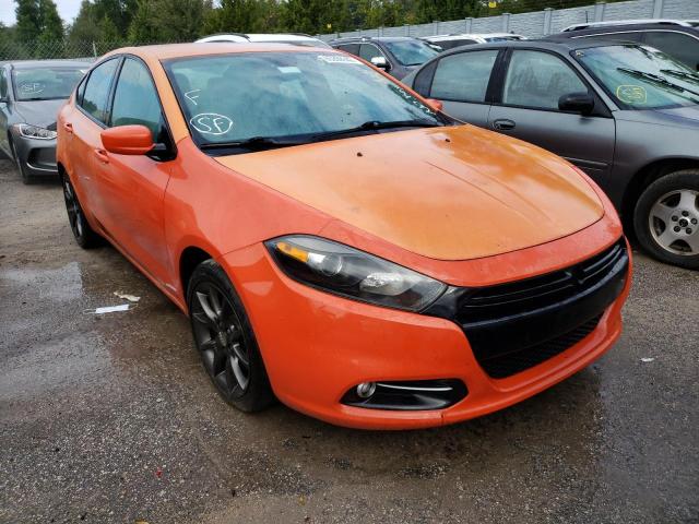 DODGE DART SXT 2015 with VIN 1C3CDFBB5FD278613 - Photo from auction