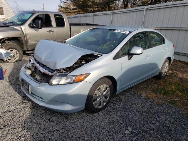 Photo 2 from auction – 2012 HONDA CIVIC LX with VIN 2HGFB2F57CH586152