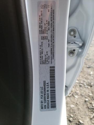 Photo 10 from auction – 2022 RAM 1500 BIG H with VIN 1C6RRFMG5NN445553