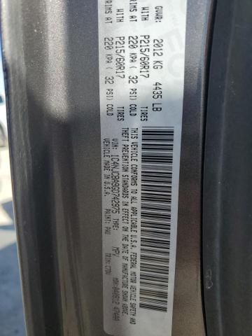 Photo 10 from auction – 2016 JEEP COMPASS SP with VIN 1C4NJCBA9GD742975