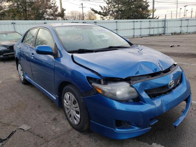 TOYOTA COROLLA 2009 with VIN 1NXBU40E19Z104224 - Photo from auction