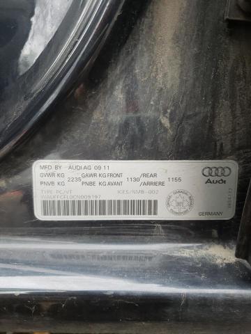 Photo 10 from auction – 2012 AUDI A4 PREMIUM with VIN WAUFFCFL0CN009197