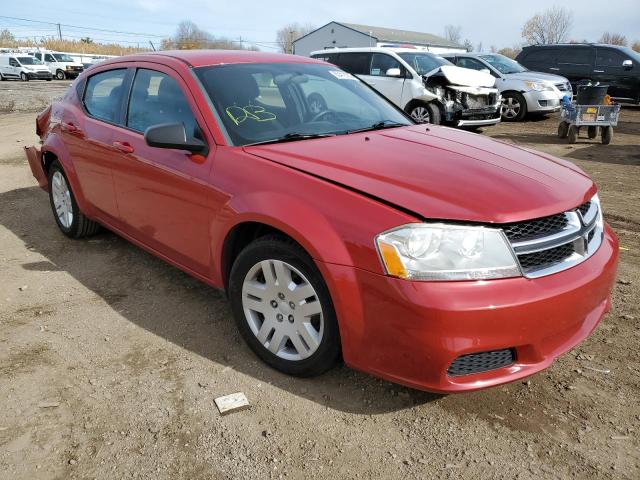 DODGE AVENGER 2014 with VIN 1C3CDZAB6EN228007 - Photo from auction