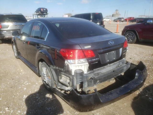 Photo 3 from auction – 2011 SUBARU LEGACY 2.5 with VIN 4S3BMBA62B3260235