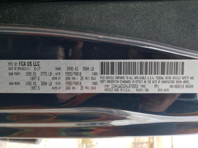 Photo 10 from auction – 2017 JEEP WRANGLER U with VIN 1C4HJWEG2HL673553