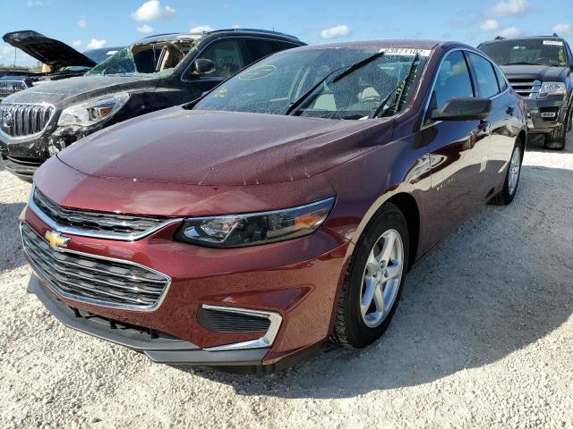Photo 2 from auction – 2016 CHEVROLET MALIBU LS with VIN 1G1ZB5ST7GF178395