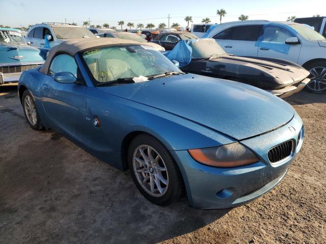 BMW Z4 2.5 2003 with VIN 4USBT33423LS43757 - Photo from auction