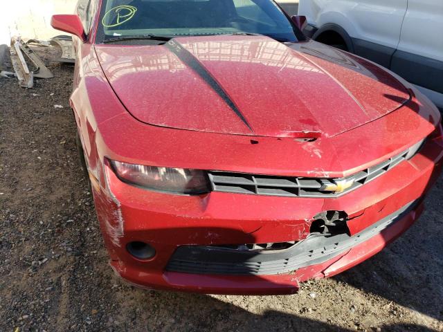 Photo 9 from auction – 2014 CHEVROLET CAMARO LT with VIN 2G1FB1E30E9290873