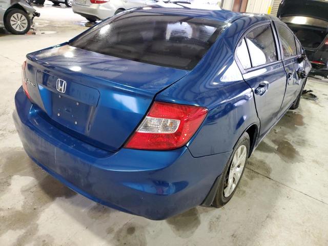 Photo 4 from auction – 2012 HONDA CIVIC LX with VIN 19XFB2F54CE034411