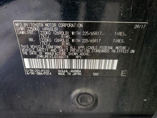 Photo 10 from auction – 2018 TOYOTA RAV4 HV LE with VIN JTMRJREV3JD166018