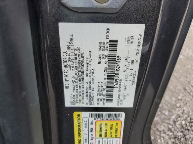 Photo 10 from auction – 2017 FORD MUSTANG with VIN 1FATP8UH8H5245169