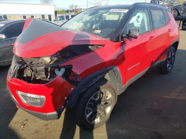 Photo 2 from auction – 2018 JEEP COMPASS TR with VIN 3C4NJDDB8JT144342