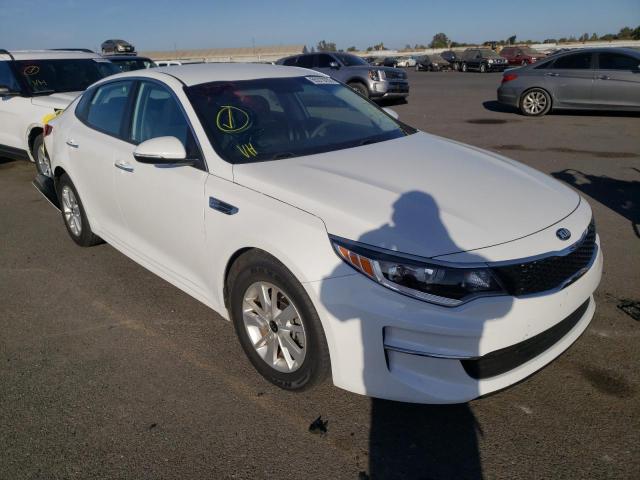 KIA OPTIMA LX 2018 with VIN 5XXGT4L35JG178201 - Photo from auction