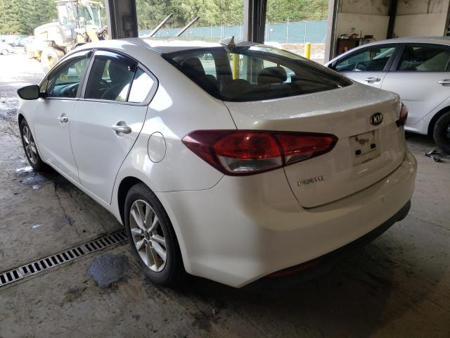 Photo 3 from auction – 2017 KIA FORTE LX with VIN 3KPFL4A7XHE014088