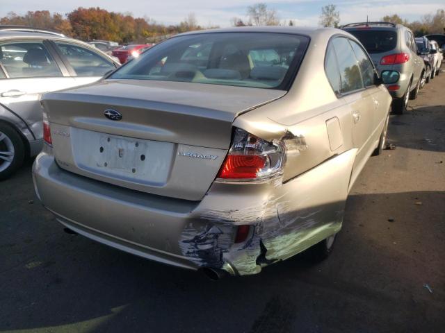 Photo 4 from auction – 2008 SUBARU LEGACY 2.5 with VIN 4S3BL616X87205432
