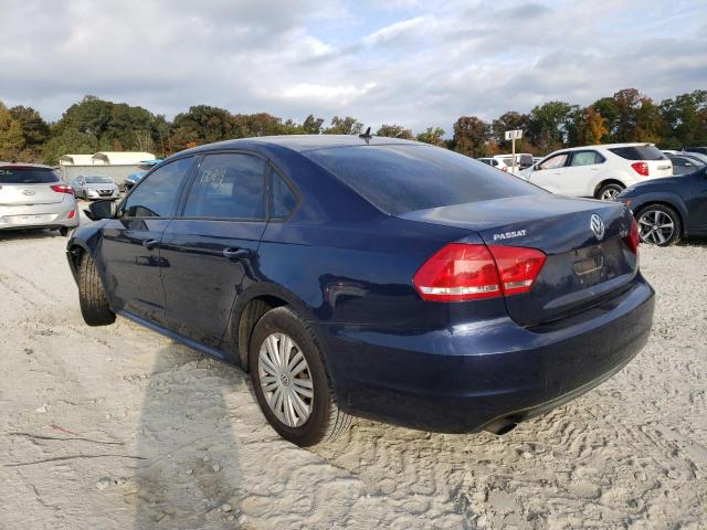Photo 3 from auction – 2014 VOLKSWAGEN PASSAT S with VIN 1VWAS7A35EC119701