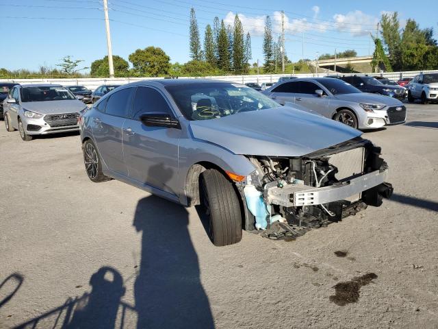 Photo 1 from auction – 2018 HONDA CIVIC LX with VIN 19XFC2F55JE206388