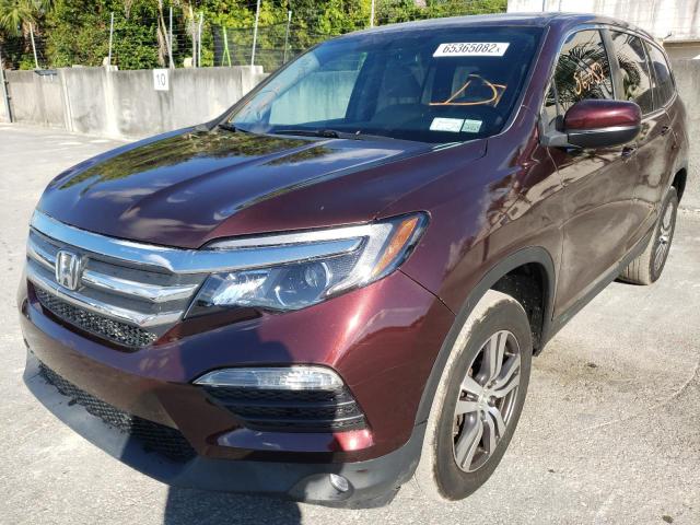 Photo 2 from auction – 2017 HONDA PILOT EX with VIN 5FNYF6H38HB067977