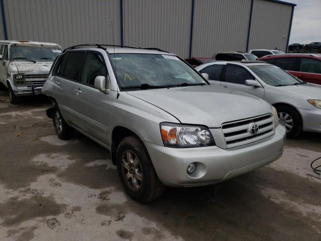 TOYOTA HIGHLANDER 2005 with VIN JTEDP21A150076541 - Photo from auction