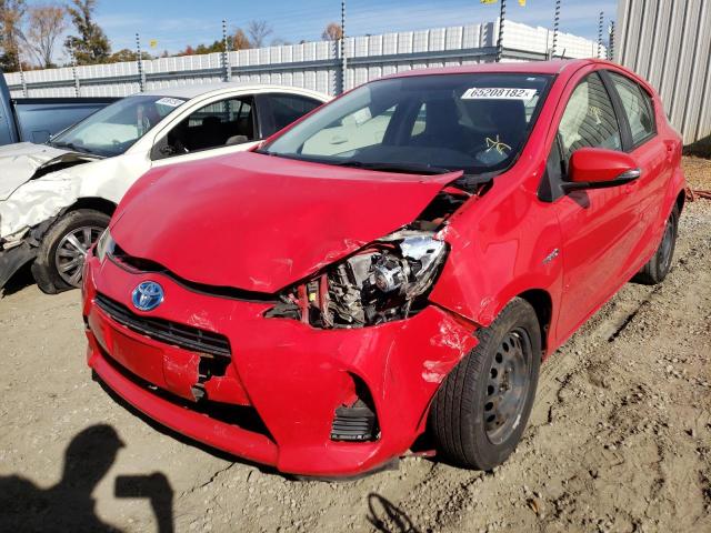 Photo 2 from auction – 2012 TOYOTA PRIUS C with VIN JTDKDTB35C1504046