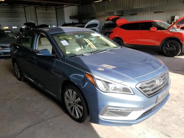 HYUNDAI SONATA SPO 2015 with VIN 5NPE34AF2FH213583 - Photo from auction