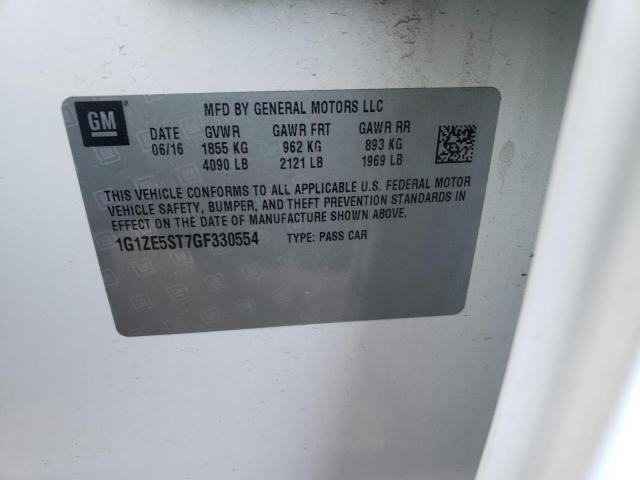 Photo 10 from auction – 2016 CHEVROLET MALIBU LT with VIN 1G1ZE5ST7GF330554